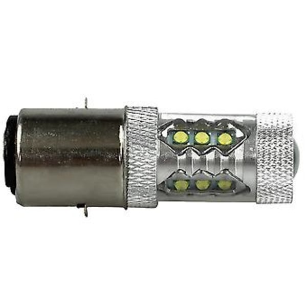 80W Ba20d H6 16 Led polkupyörän/mopon/mönkijän polttimo