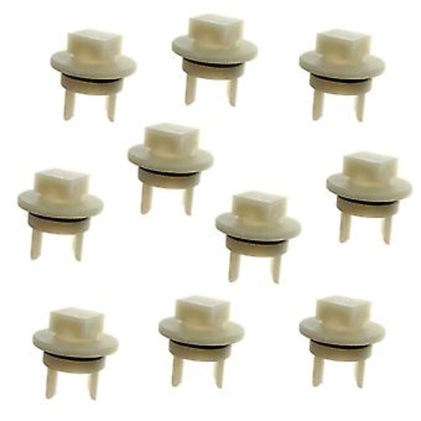 10 stk. Kødmaskine Dele Husholdnings Elektrisk Kød Hakker Elementer Plastik Gear Sleeve 418076 Passer Til Fo