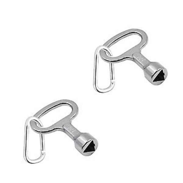 Trekantnøkkel, Trekantnøkler, 2 stk Metall Trekantnøkkel, Gassmålernøkler, Trekant Gassmålernøkkel, Metall Trekant Gassmålernøkkel
