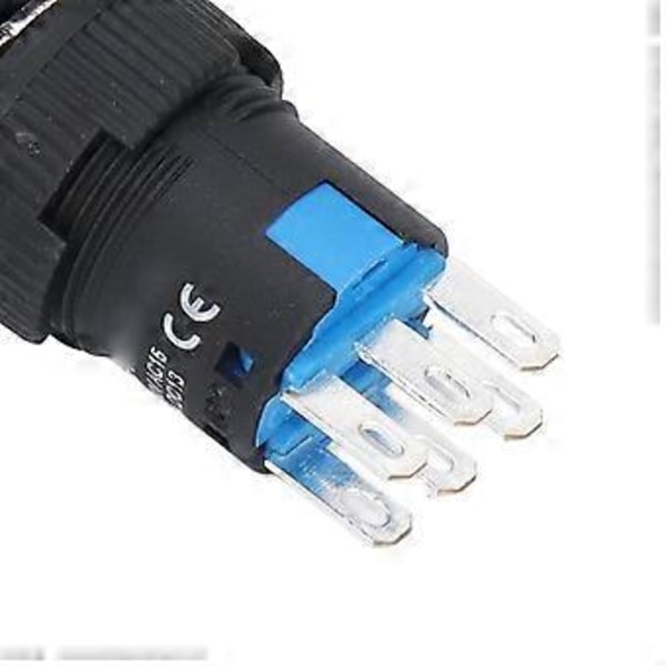 25 st Tryckknappsbrytare för industriell utrustningskontroll med ljusbricka AC0~240V