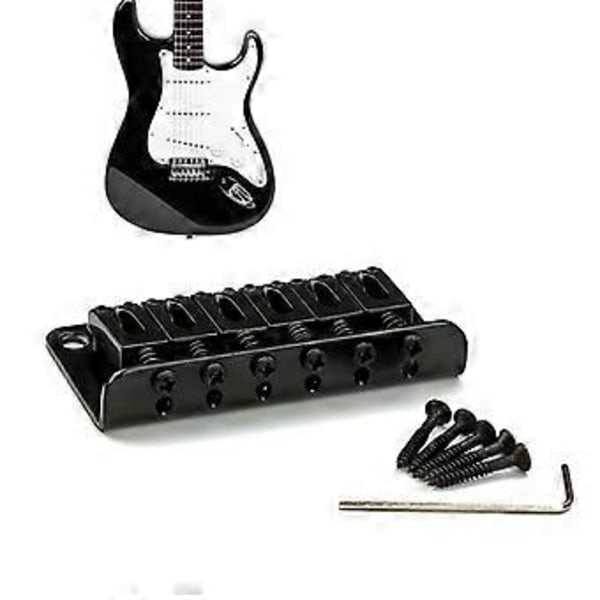 Metall Fast Hardtail Bro Topplasting Halestykke for 6 Strengs Elektrisk Gitar