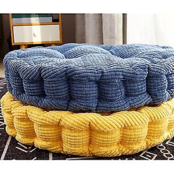 Tuolinpehmuste, pyöreät istuintyynyt ruokatuoleihin, mukavat pehmustetut tuolinpehmusteet kotiin, toimistoon, patiolle, autoon, 40 cm