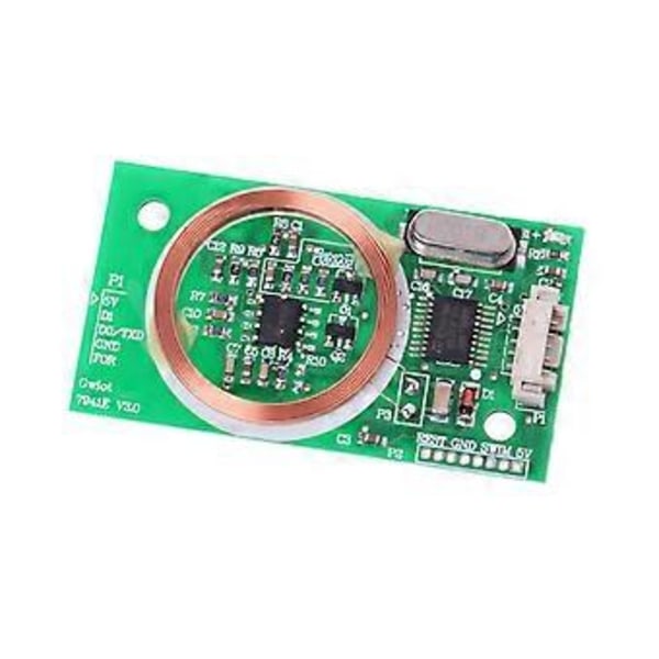 EM4100 8CM RFID-läsare Trådlös Modul UART 3Pin 125KHz för DC 5V Läsningssensor