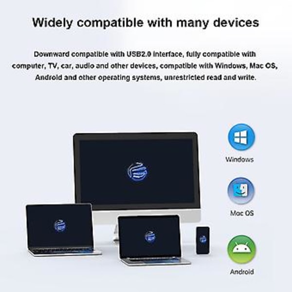 Orico USB-minne 64GB USB3.2 N 1
