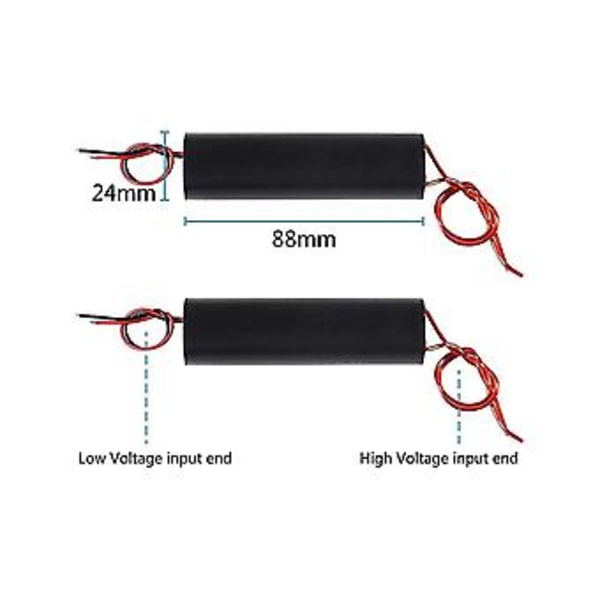 6 stk. Høj Volta Nerator 6-12v til 1000kv Boost Step-up Inverter Bue Puls Nerator Mod