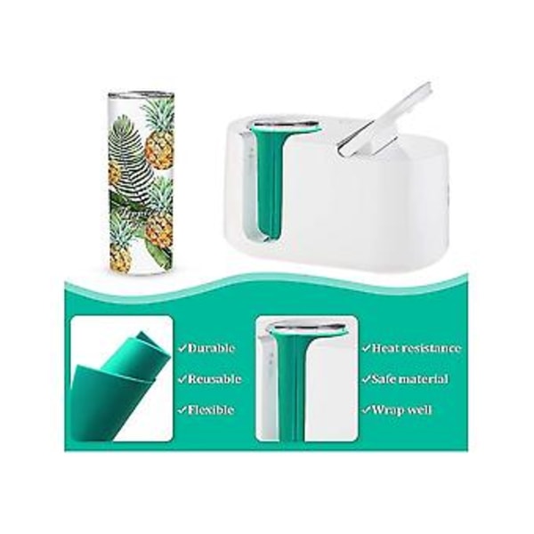 Sublimat S Wrap Sett For Kruspresse Tilbehør, 3 Tykkelser Silikon Krus Wrap Subli
