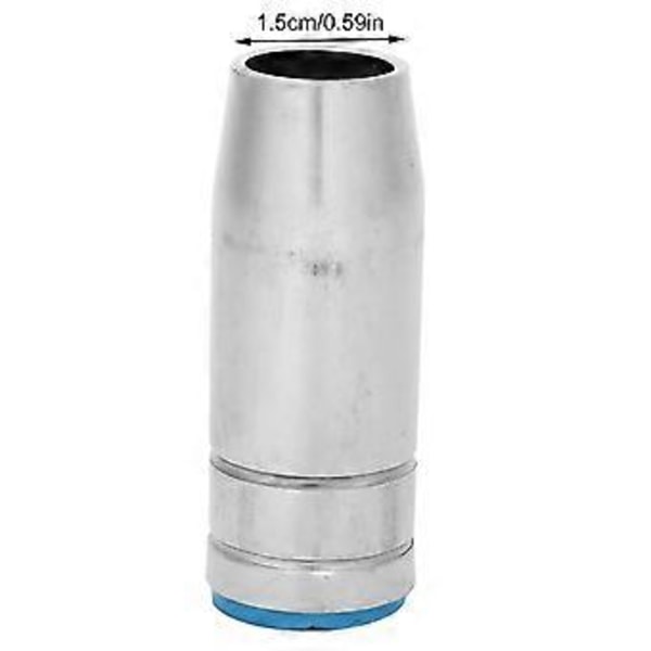 5 kpl kartiomainen kaasusuutin 15mm Binzel MB 25AK MIG MAG -hitsauspolttimelle