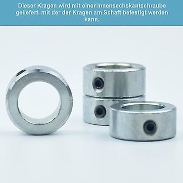 Sæt med 4 justeringsringe 20 mm - til sækkevogn, sækkevognshjul