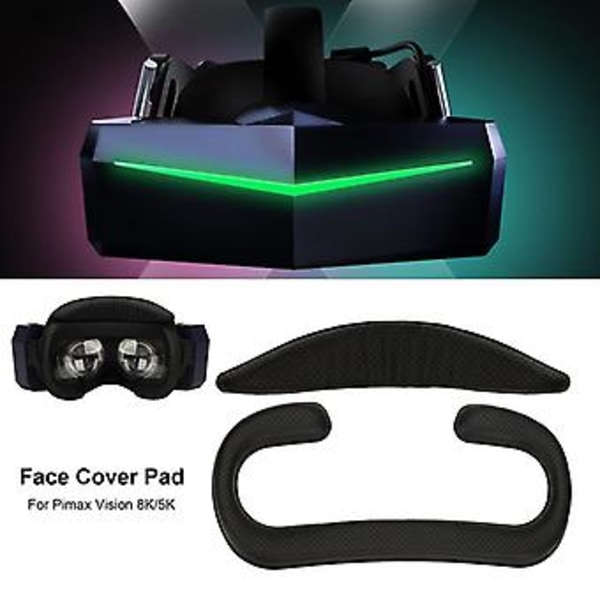 Skyddsglas Ansiktsskumdynor för Pimax för Vision 8k VR-headset
