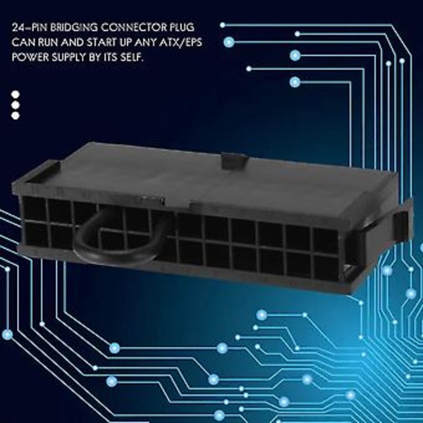 4-pin Atx Strömförsörjning Jumper Brygga Verktyg Psu Test Startare Utan Att Vara Ansluten Till Moderkortet