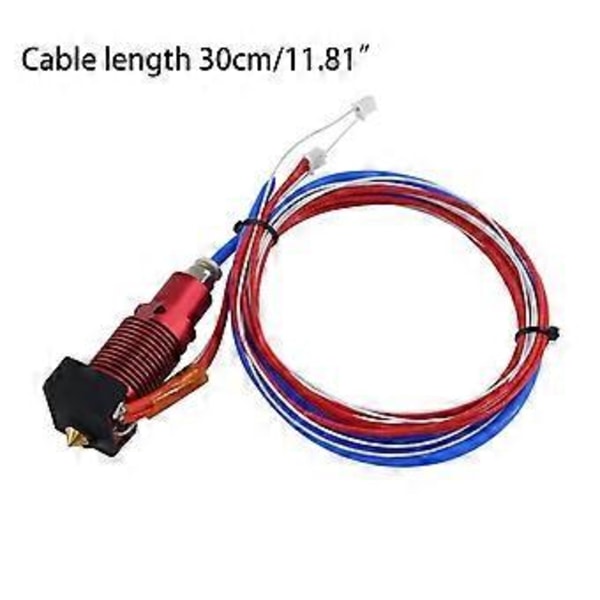3D-skrivardelar Ender 3 Hotend Monterad Ender 3 Pro Extruder Kit 24V 40W för Creality Ender 3 / Ender 3 Pro