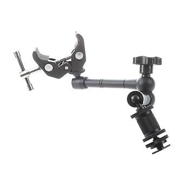 11\" Tum Friktionsledad Arm + Krabbklämma För DSLR