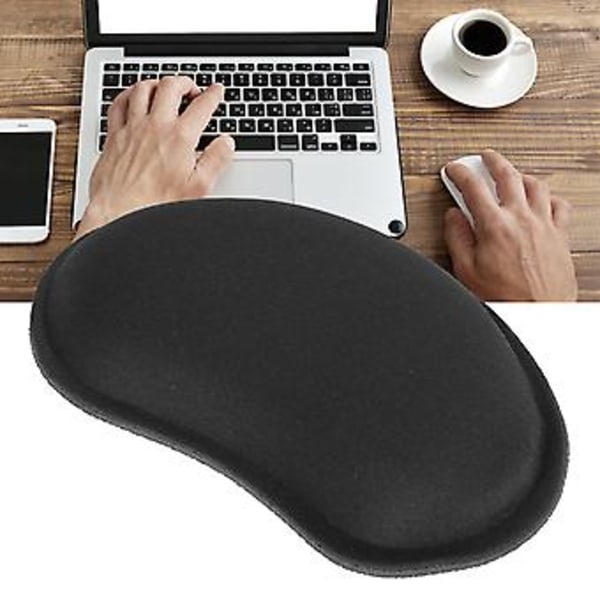 Ergonomisk håndledsstøtte, håndledsstøtte mini sort håndledsstøtte mus håndledsstøtte bedst i sin klasse