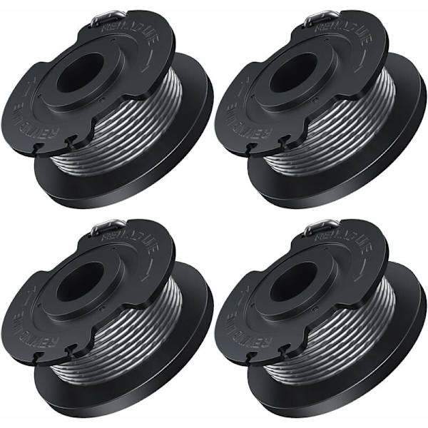 Edger Line Kompatibel med Bosch Velegnet til Batteridrevet Edger, Indeholder 4 Stykker F016800569 Edger Spole-DENUOTOP