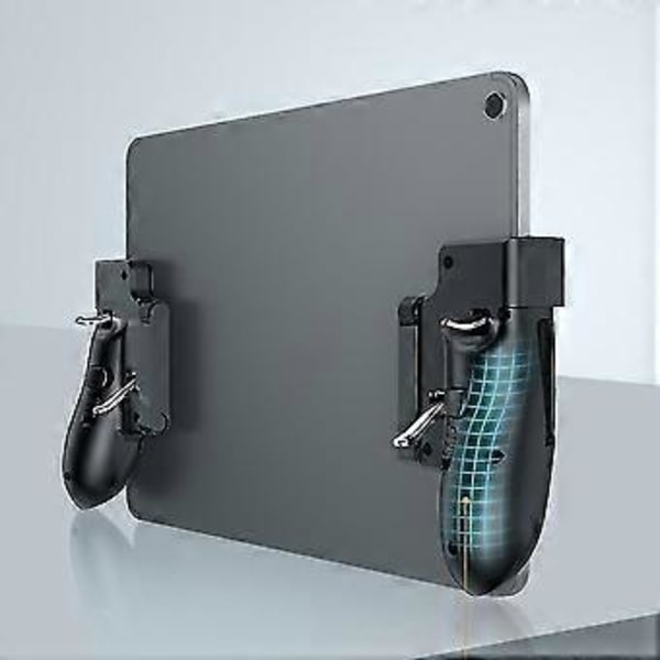 Kompatibel med Pubg Controller Seks Finger Pubg Mobil Trigger Gamepad Grip L R Fire Aim Button Joys