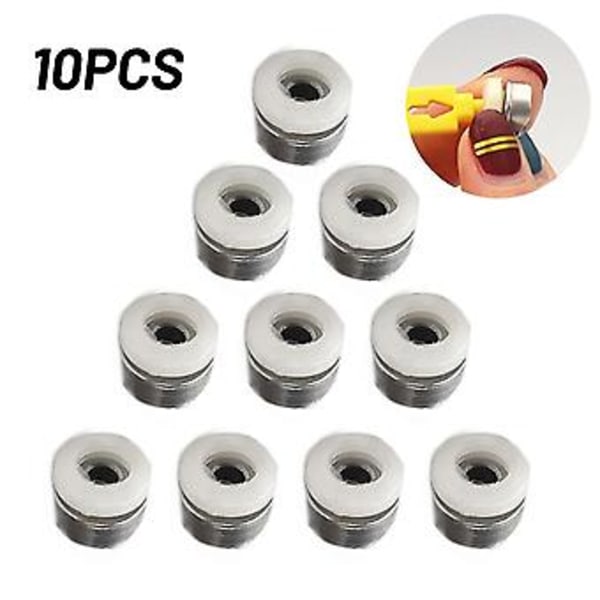 10 st S-formade packningar för Less Nozzss Tillbehör Cush Packning