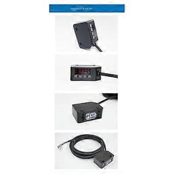 Färgkod Fotoelektrisk Brytare Färgsensor Smart Etikett Färgseparation Positioneringssensor Smart Färgmarkörsensor