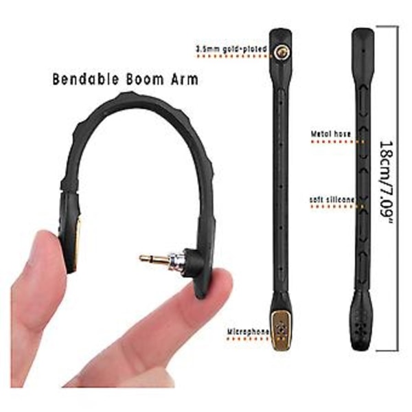 Hörlurar Brusreducering Mikrofon för Astro A40 Gaming Headset