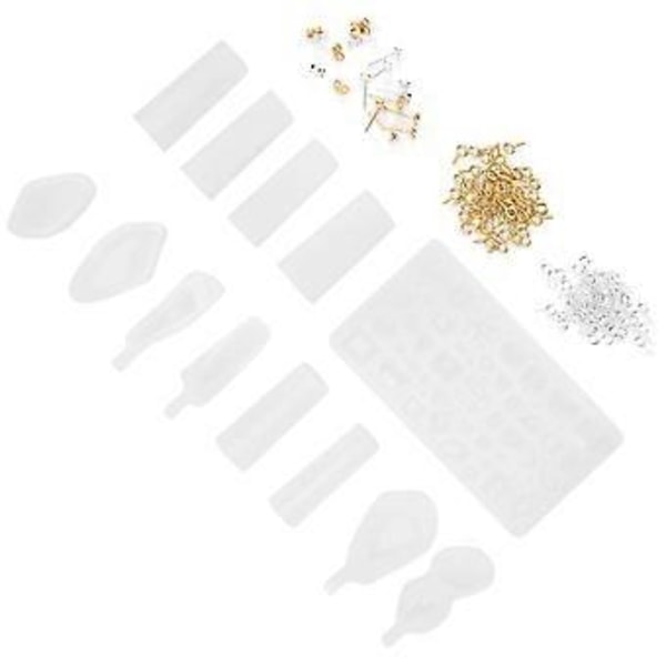 Professionell Örhänge Form Set - DIY Smyckestillverkningskit med Ögleskruvar