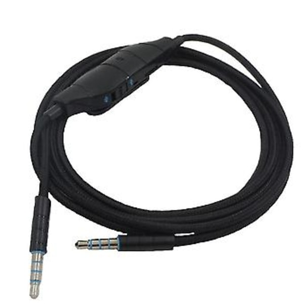 3,5 mm øretelefon lydkabel med inline kontrol
