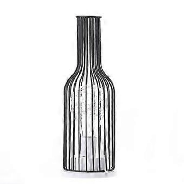LED Bordlampe Leselampe Nattlys Soverom Sengelampe Skrivebordsbelysning Stue Retro Jern Hjemmedekorasjon, D