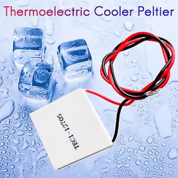 Tec1-12705 Termoelektrisk Er Peltier 40x40mm Tec12705 Peltier Element Modul För Er Radiat