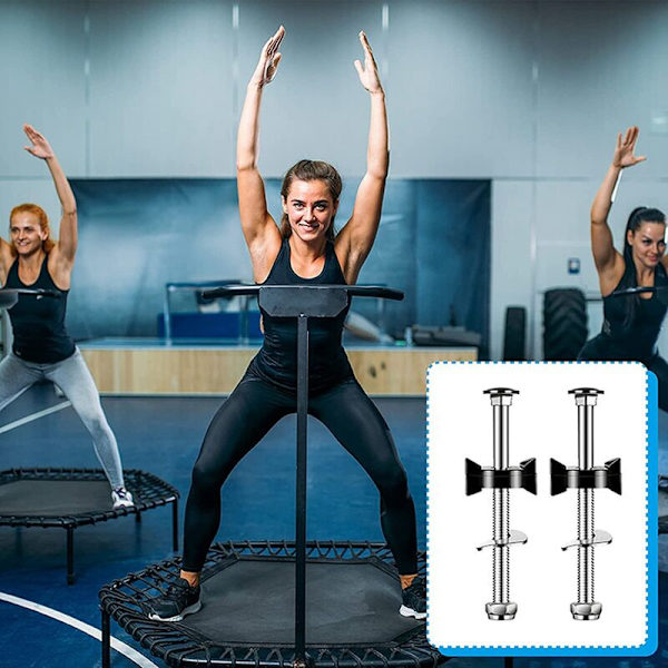 20 stk Trampoline Skruer Trampoline Tilbehør Trampoline Stabilitet Verktøy Skruedeler for Store og Små Trampoliner