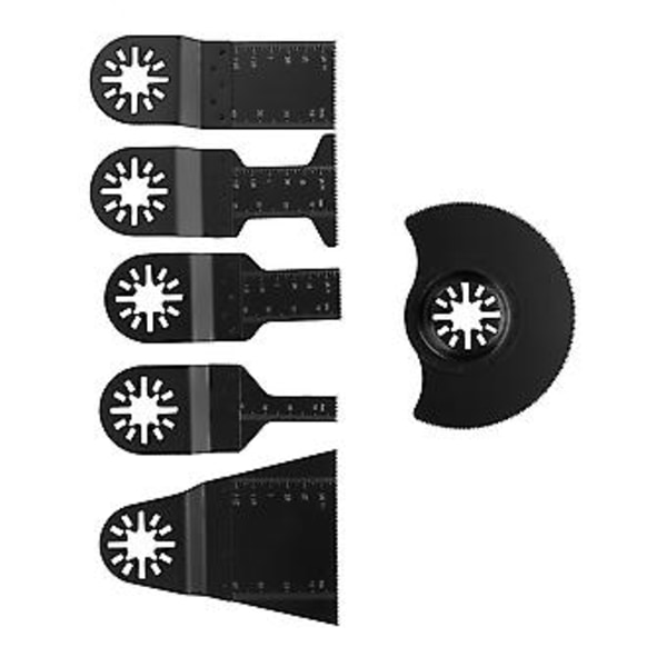 6 st Standard Oscillations Multiverktyg Sågblad Elverktyg Skärare
