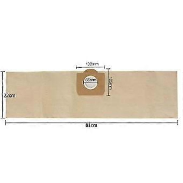 5x Støvsugerpose 1x Filter Til Karcher Wd3 Premium Støvsuger