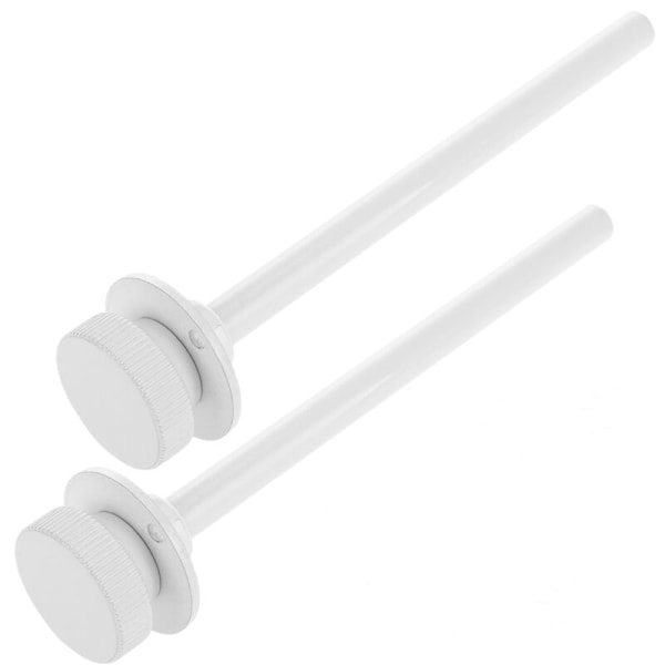 Lås for rulleskodde 14 cm i hvitt