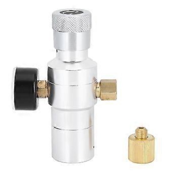 CO2 Regulator Mini Hjemmelaget Øl Brus Vann Lagingsverktøy Aluminium MFL 3/8Tommer 0150PSI