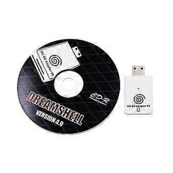 SD/TF Kort Adapter Læser til Dreamcast og CD med DreamShell Boot Loader Læs Spil til DC Dreamcast Konsoller