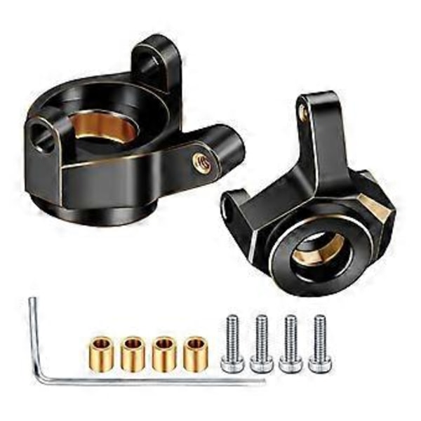 1 Par Mässing Motvikt Styrkopp för 1/24 Axial SCX24 90081 RC Bil Del