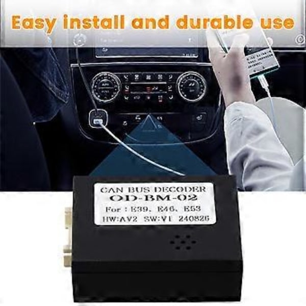 OD--02 Bilradio Canbus Boks Protokol Boks Dekoder til E39 E46 E53