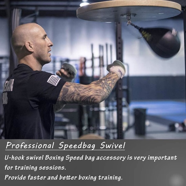 Multi-direction Speedbag Swivel, Pro Swivel Takkrokhängare, Boxning Punching Gift