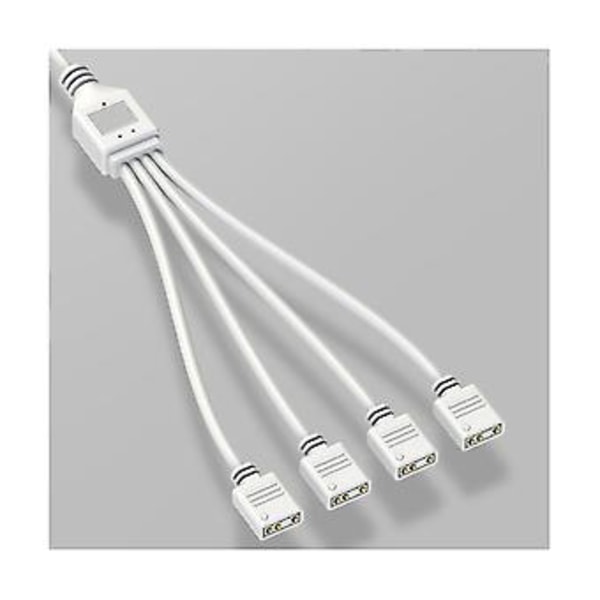 5V 3-pin Förlängningskabel För Dator Moderkort 1 Hub Kabel Anslut Förlängning Argb Splitter, B