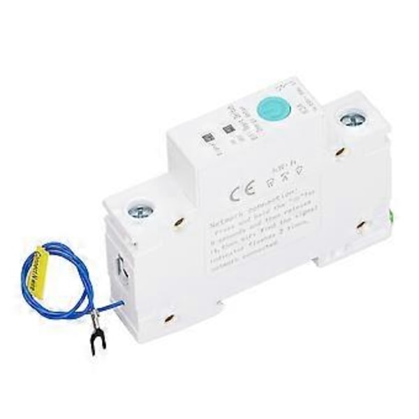 Wifi Smart Strömbrytare Energimätare DIN-skena för Ewelink APP Trådlös Kontroll AC230V 1P 63A