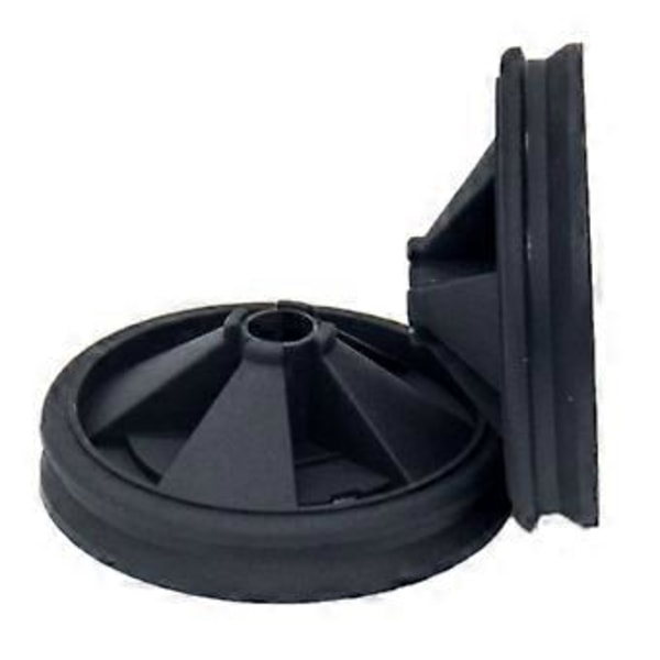 2 stk. Silikon Avfallskvern Anti-sprut Deksel 87mm Ytre Diameter Passer for Matavfallskvern