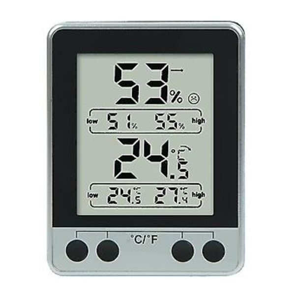 Transmitter Digitalt Temperatur Fugtighedsmåler Indendørs
