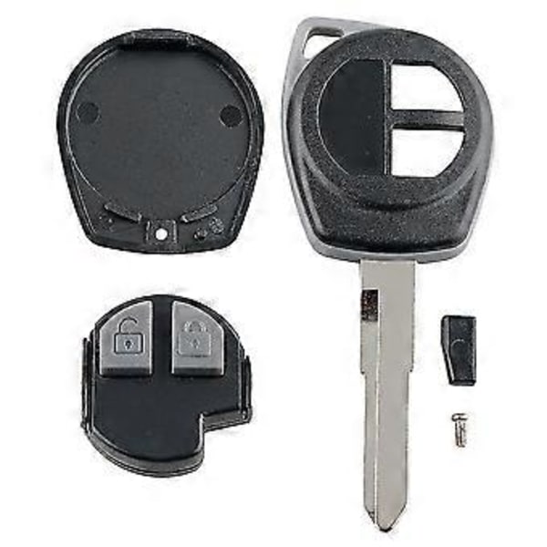 Bil Smart Fjärrnyckel 2 Knappar Passar Kompatibel med Swift Sx4 Alto Jimny Vitara Ignis Splash 2007-201