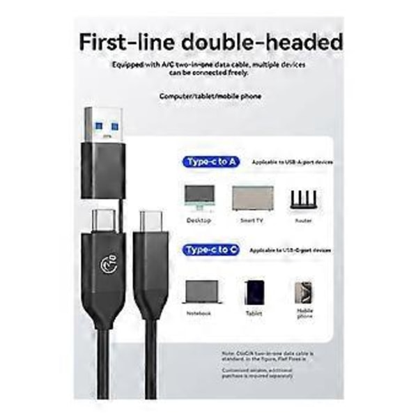 SSD Kabinet M.2 NVMe SSD Kabinet USB 3.2 Gen 2 10Gbps 2230 Eksternt SSD Drev Kabinet