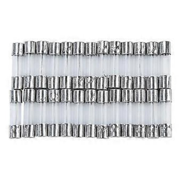 Glas Sikring 0.5 1 1.6 2 2.5 3 3.15 4 5 6.3 8 10 12 15 20A Ampere 250V 5x20mm Hurtig Glas Sikring