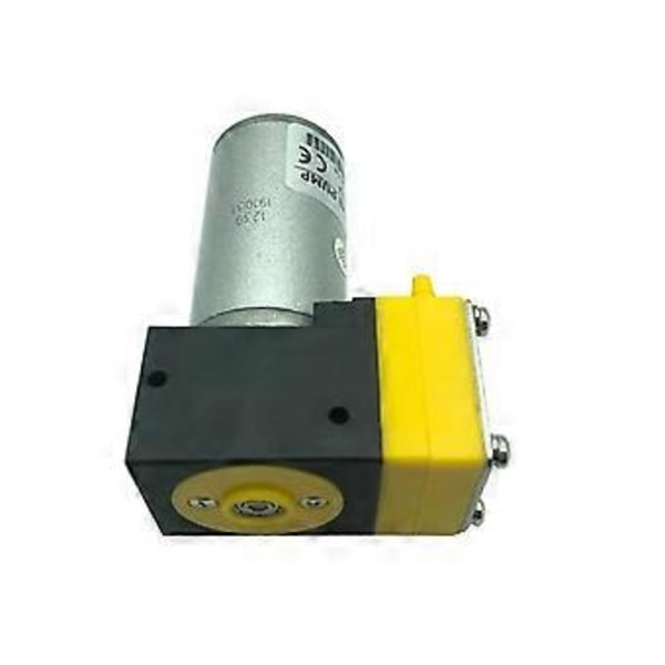 24V Mini Mikro Vakuumpumpe 0.4-1L/min Miniatyr Membranpumpe Høytrykks Suge Membranpumper for Prøvetakingsverktøy