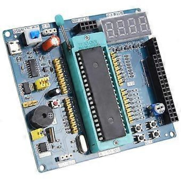 HC6800-MS Kehityskorttimoduuli Mikrokontrolleri Mini Järjestelmäkortti Oppimiskortti STC89C52 Kehityskorttimoduuli