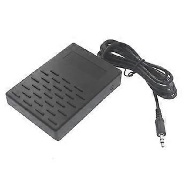 3,5 mm gränssnitt Kompakt Universal Enkelpedal för Piano Elektronisk Keyboard Elektronisk Vikbar Trumdel