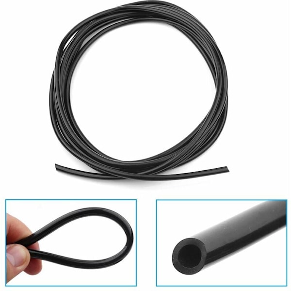 10m PVC-puutarhaletku, muovinen kasteluletku, 4/6mm mikrotiputuskastelujärjestelmä