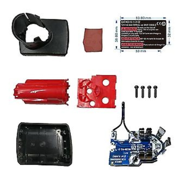M12 Li- Fodral PCB Kretskort För 12v 48-11-2411 Box Hölje
