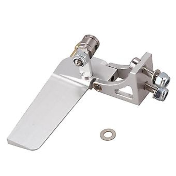 1 stk Rc Båt Aluminium Legering Vannabsorberende Ror 52mm Styringsror For Fjernkontroll Rc Båter