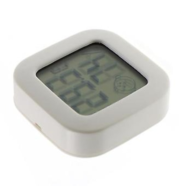 -0726 Termometer Inomhus Elektronisk Miljö Rumstermometer Temperatur och Luftfuktighet Med Smi