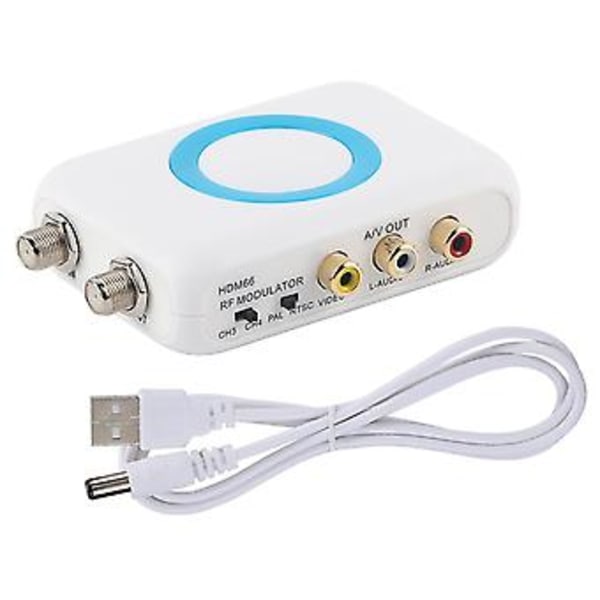 HDM66 ABS Profesjonell Bærbar Fleksibel PAL/NTSC Format Utgang Høydefinisjons RF Video HD Modulator